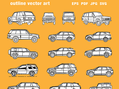 Vector artwok for download art asset automotive branding bundle car decor design graphic design illustration logo print stamp sticker vector