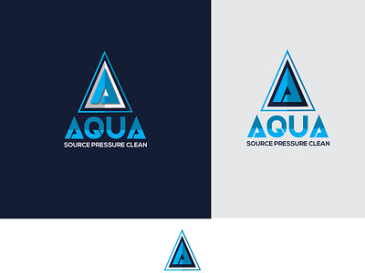 AQUA LOGO graphic design logo