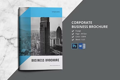 Business Brochure agency agreement business business brochure clean company brochure company profile contract corporate corporate brochure creative identity invoice layout minimal modern ms word multipurpose photoshop template professional proposal