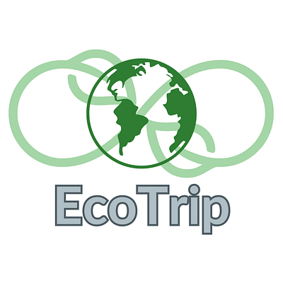 EcoTrip: Logo Design for a Sustainable Travel App branding eco friendly graphic design logo design sustainable design