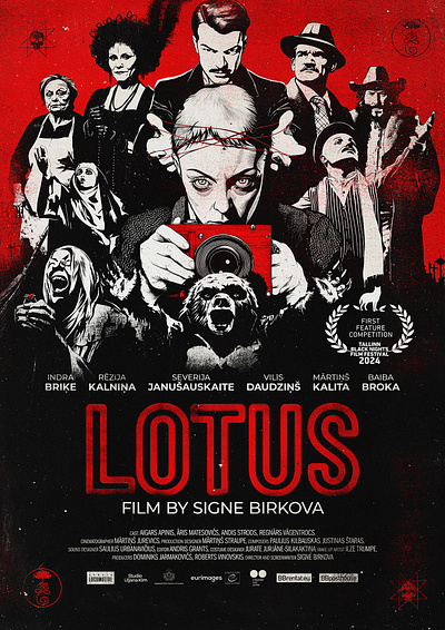 Film poster "Lotus" illustration