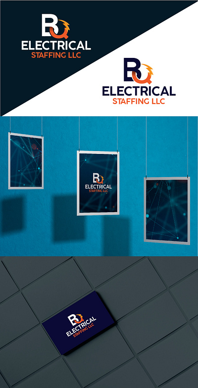 BQ ELECTRICAL graphic design logo