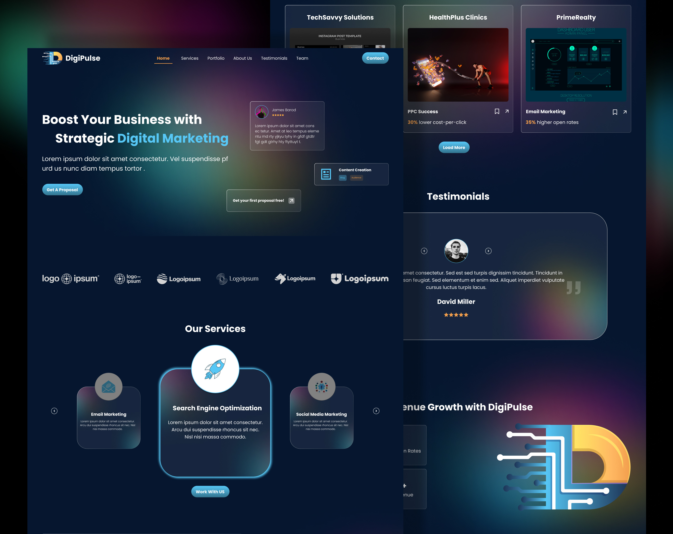 Example of Website Design In Figma