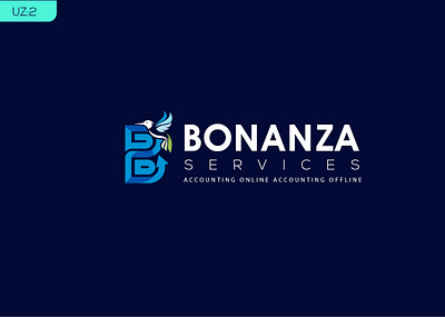 Bonanza service graphic design logo