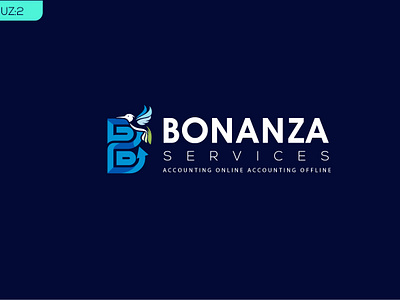 Bonanza service graphic design logo