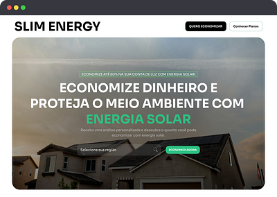 Web Site Energy Solar figma graphic design landing page lp pagina de vendas ui ux web design web sites web sites trends