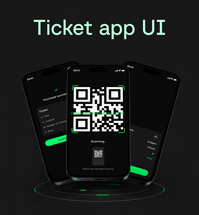 Ticket app UI design mobile app ticket app ui