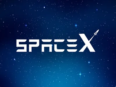 SPACE X LOGO brand identity branding business corporate creative design designer digital graphic graphic design logo minimalist modern professional space logo spacex versatile
