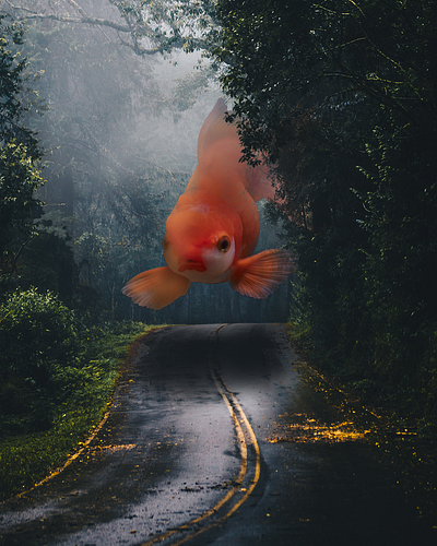 Flying Fish creative design graphic design photoshop visual design