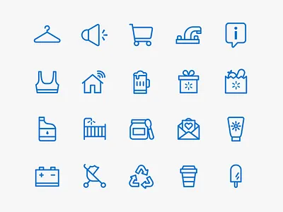 Walmart Icons