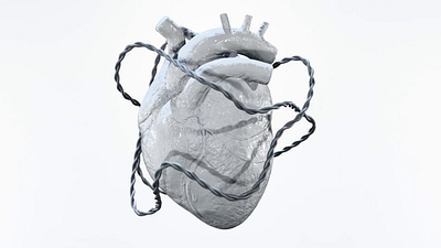 Heart in Chains | Conceptual 3D Motion by Disaidge 3d animation motion graphics