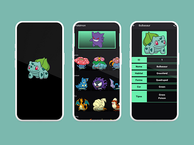 Pokémon App mobile pokémon