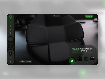 Xbox Landing Page | Modern UI/UX figma