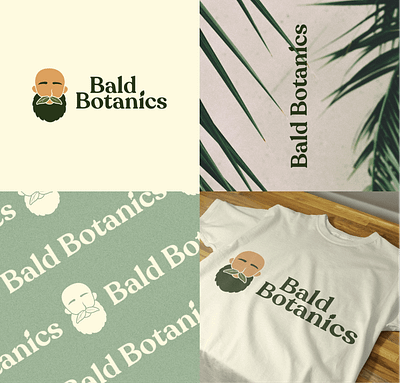 Bald Botanics Brand branding logo