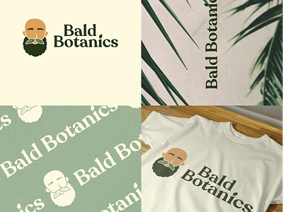 Bald Botanics Brand branding logo