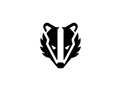 Honey Badger Logo ( Logo Forsale ) branding design elegant honey badger icon illustration logo logo design logodesign mascot logo minimal minimalist logo modern ui