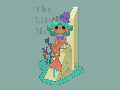 The Little Mermaid fairy tale illustration the little mermaid