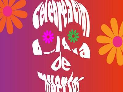 Dia de muertos cartel branding design graphic design illustration typography vector