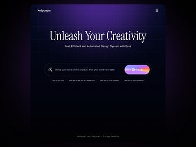 AI Saas Design graphic design product design ui