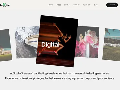 Studio 3 Inc - Design proposal branding design typography ui ux