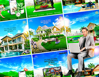 Real Estate- Social media post design & Creative Social media ad branding creative design graphic graphic design manipulation real estate real estate social media social media social media post social media post design