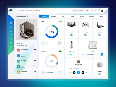 iOT Software app app design home iot modern app saas software