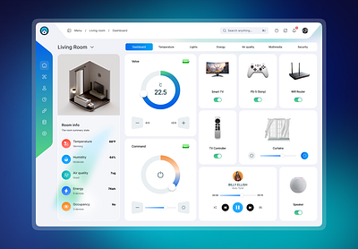 iOT Software app app design home iot modern app saas software