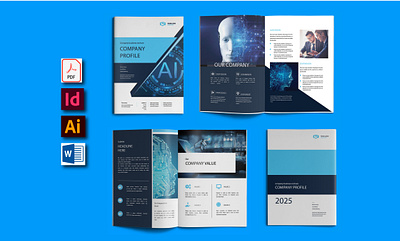 COMPANY PROFILE annual report brochure company profile designer flyer graphic design proposal