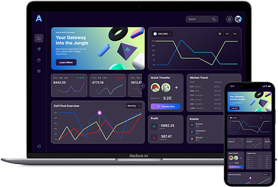 Gateway dashboard design ui ux wireframe