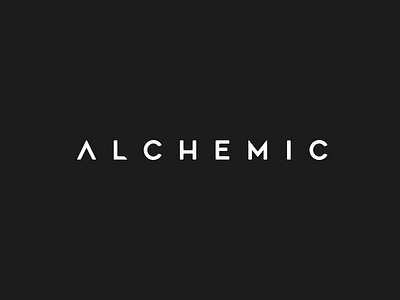 Alchemic – We create digital humans branding creative direction design direction identity logo type typography visual design