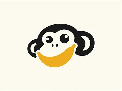 Cimpo Bananas banana brand branding chimpanzee design graphic design illustration logo logodesign logodesigns monkey vector