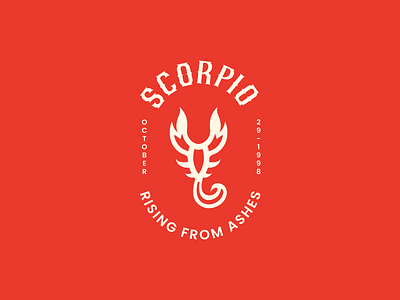 Scorpio Badges Series I badges brand identity branding graphic design illustration innovative logo logo design logos logos marks minimal modern moves scorpio stars vector visual identity zodiac zodiac signs