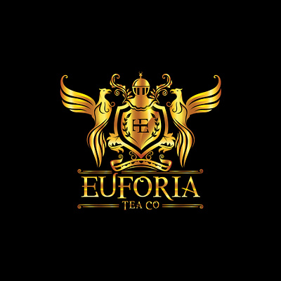 Euforia tea logo euforia tea logo