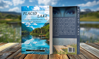 Placid Lake book book art book cover book cover art book cover design book cover designer book cover mockup book design book design cover ebook cover epic epic book epic book covers epic bookcovers epic covers hardcover natural book cover paperback placid lake