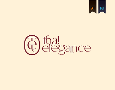 Thai Elegance Logo Design best logo designer branding certified logo designer company brand logo company logo design graphic design illustration logo logo design luxurious luxurious logo ma masud hossen mamasudhossen masud hossen optima design optimadesign optimadesignbd stationery design vector