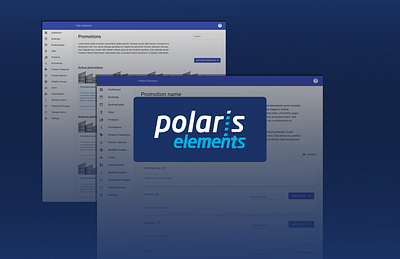 Polaris Elements - SaaS branding design figma rebrand ui