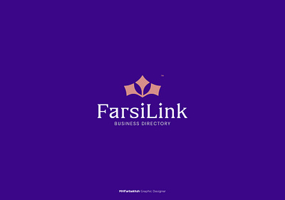 FarsiLink Logo Design branding design graphic design illustration logo logotype typography ui ux vector