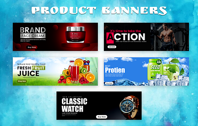 Product Banners banner design banners brand brand marketing branding graphic design graphics marketbusiness marketing product banners