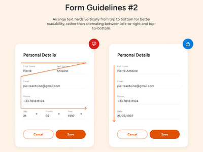 UI Design Tips - #4 Form Guidelines #2 design do dodont dont tips ui ui design ux ux design