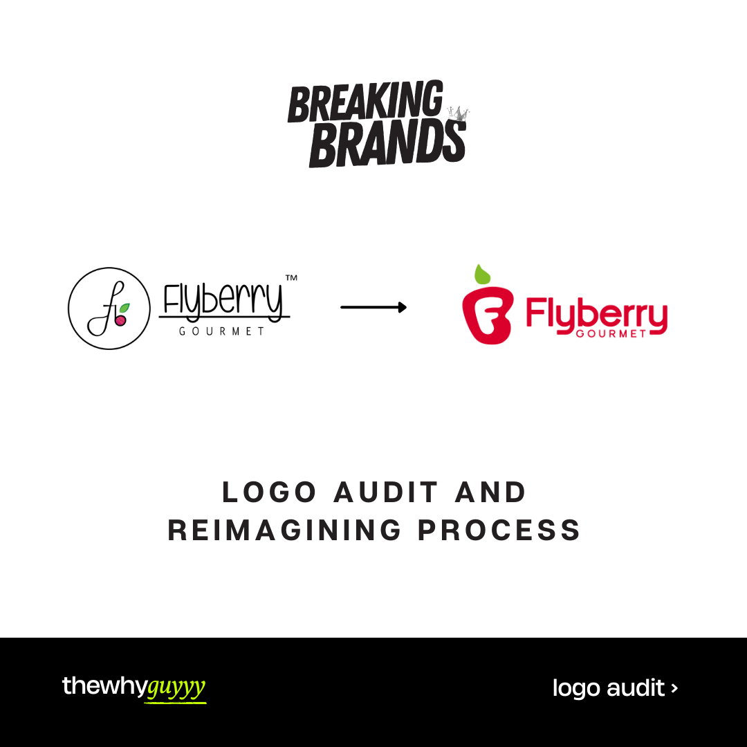 Flyberry Gourmet - Logo Reimagine Process brand branding des design graphic graphic design icon illustration logo