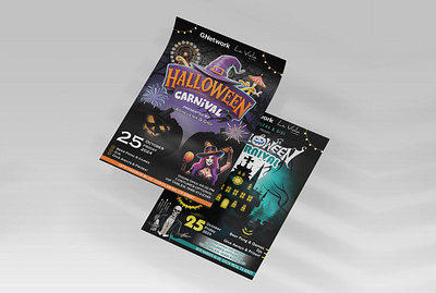 Halloween Party Flyer branding club flyer event design event flyer flyer flyer design graphics design halloween halloween flyer halloween party illustration night club party design party flyer party invitation poster poster design