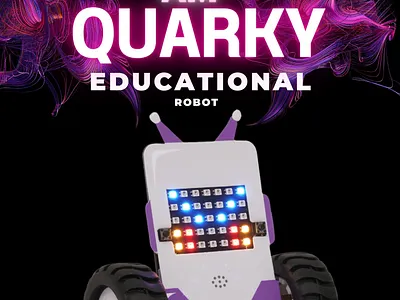 Quarky ai ai and robotics codeaour edu educational robot kids robot qaurky 2024 quarky quarky ai robot robo robot ai robot in education robotic kids robotics stem stempedia
