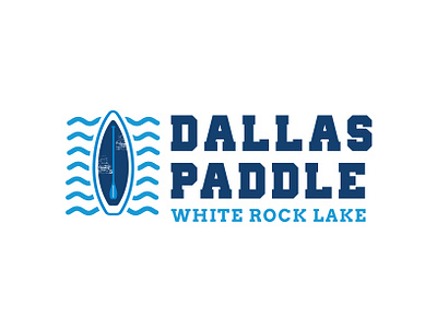 Dallas Paddle Logo Design. brand designer branding dallas graphic designer kayak kayak logo kayaking lake logo logo designer logo ideas logo maker logos paddle paddle board paddle logo paddler texas