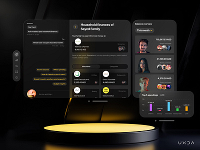 Turning Liv Bank into Spatial Banking Experience app design apple vision pro banking cx dashboard dubai emirates finance financial fintech liv spatial spatial banking spatial design uae ui user experience user interface ux ux design