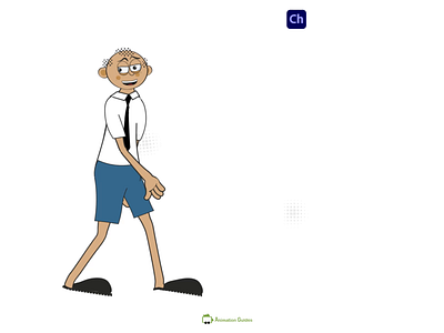 Watch Gil Walk! animated animation cartoon cartoon character character character animator character design customizable download illustration puppet walk walking