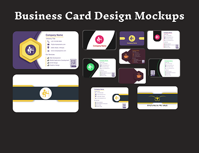 Business Card Designs bc bcdesign branding businesscard figma ui