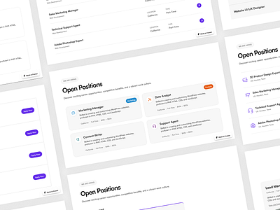 Framer Career CMS Section Components career career component career sections figma sections framer framer component framer sections component framer template framer templates framer web design framer website framer website design framer websites job component job description jobs section component section components section design section ui