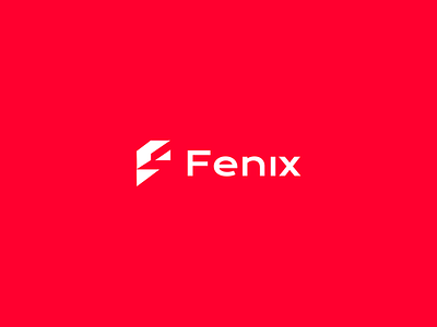 Fenix logo branding f fenix logo monogram