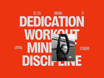 Loyal Fitness Studio (1) adobe brand branding design digital dribbble figma fitness graphic design gym identity illustrator logo media personal social trainer visual workout