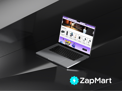 Zap Mart - Your One-Stop Shopping Destination. digitalcommerce digitalretail ecommerce ecommerceinnovation graphic design onlineshopping shoponline shoppingmadesimple ui ui design uiux uiux design ux design website